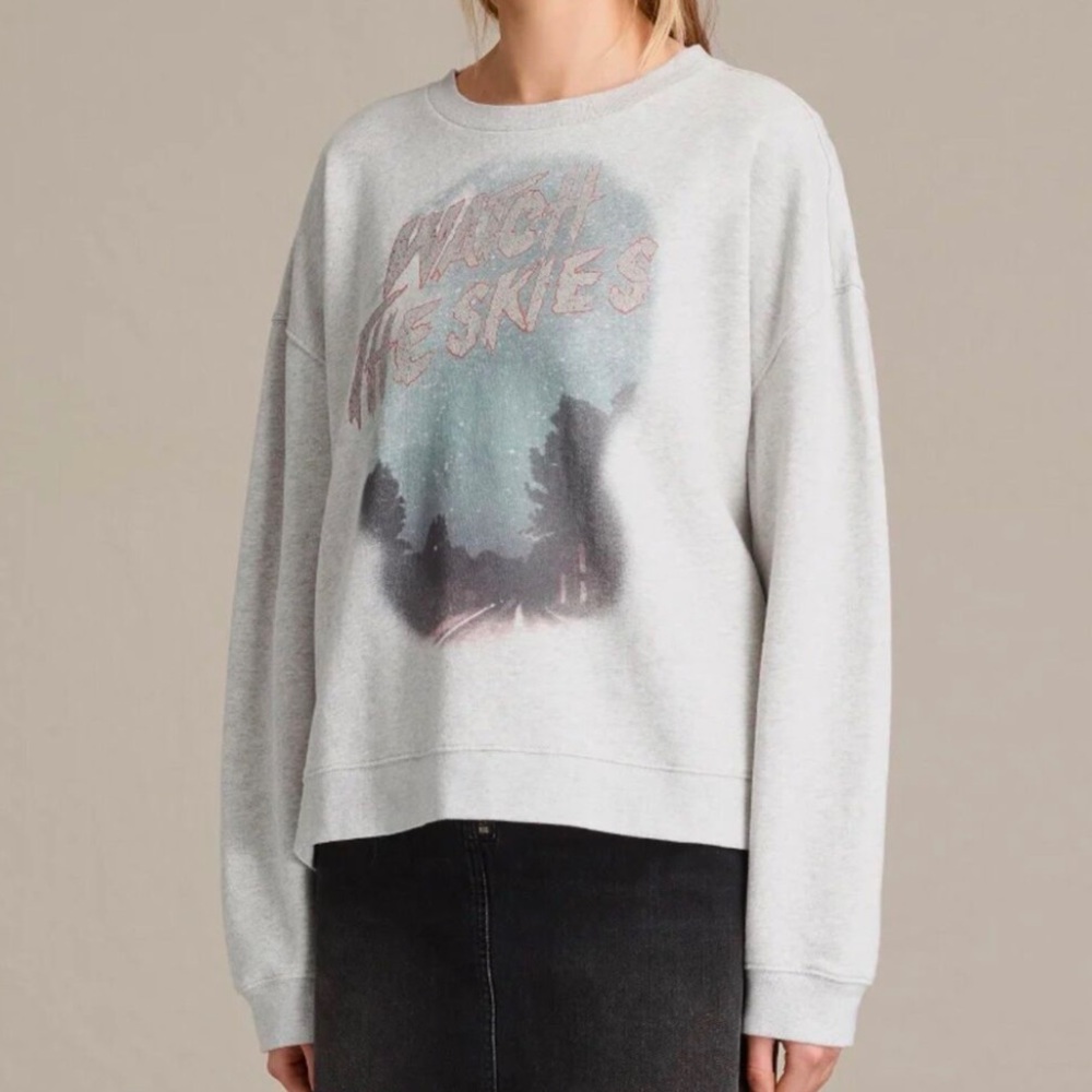 ALLSAINTS CREW NECK SWEATSHIRT